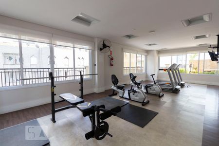 Apartamento para alugar com 41m², 1 quarto e 1 vaga Apartamento para alugar com 41m², 1 quarto e 1 vagaÁrea comum - Academia