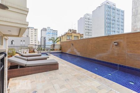 Apartamento para alugar com 41m², 1 quarto e 1 vaga Apartamento para alugar com 41m², 1 quarto e 1 vagaÁrea comum - Piscina