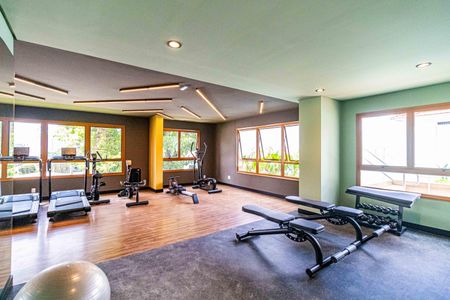 Apartamento para alugar com 38m², 1 quarto e sem vaga Apartamento para alugar com 38m², 1 quarto e sem vagaÁrea comum - Academia