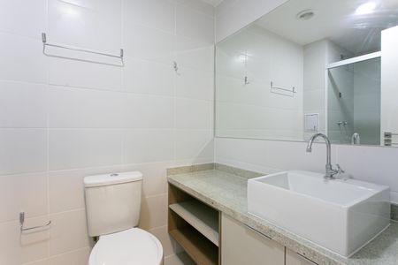 Studio para alugar com 24m², 1 quarto e sem vaga Studio para alugar com 24m², 1 quarto e sem vagaBanheiro