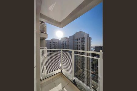 Varanda da Sala de apartamento para alugar com 2 quartos, 45m² em Santo Cristo, Rio de Janeiro