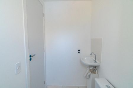 Banheiro de kitnet/studio à venda com 1 quarto, 25m² em Chácara Inglesa, São Paulo