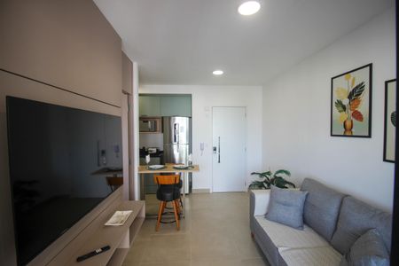 Sala de apartamento para alugar com 1 quarto, 47m² em Parque Campolim, Sorocaba