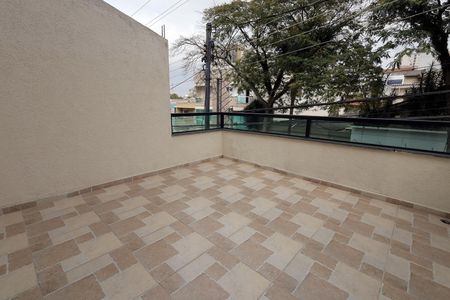 Sacada da Sala de Jantar de casa para alugar com 3 quartos, 174m² em Campestre, Santo André