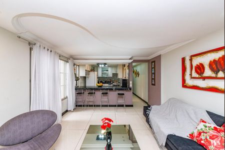 Sala de apartamento à venda com 3 quartos, 110m² em Conjunto California, Belo Horizonte