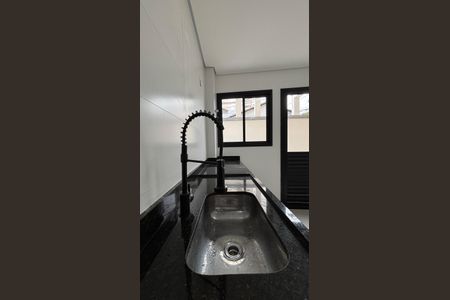 Sala - Cozinha de apartamento à venda com 2 quartos, 59m² em Vila Guiomar, Santo André