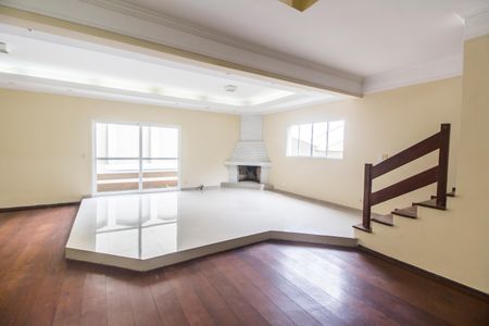 Sala de casa de condomínio para alugar com 4 quartos, 395m² em Alphaville 9, Santana de Parnaíba