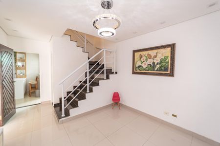 Sala de casa de condomínio para alugar com 4 quartos, 124m² em Parque Boturussu, São Paulo