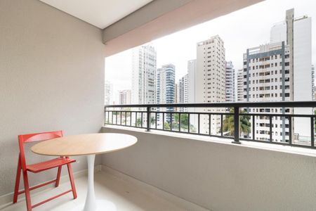 Varanda de kitnet/studio para alugar com 1 quarto, 26m² em Planalto Paulista, São Paulo