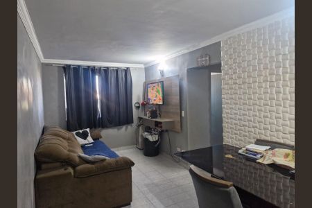 Sala de apartamento à venda com 2 quartos, 51m² em Conjunto Residencial Sitio Oratorio, São Paulo