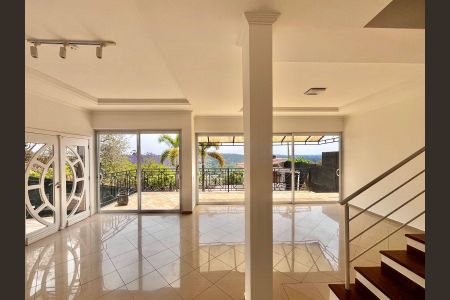 Sala de casa de condomínio à venda com 4 quartos, 356m² em Conjunto Habitacional Vila Santana (Sousas), Campinas