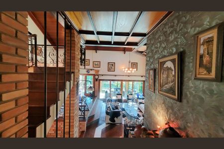 Sala de casa de condomínio à venda com 5 quartos, 528m² em Loteamento Alphaville Campinas, Campinas