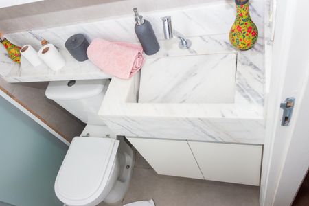 Banheiro de apartamento para alugar com 2 quartos, 50m² em Vila Emir, São Paulo