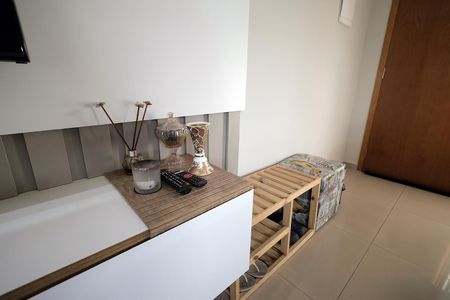 Sala de apartamento à venda com 2 quartos, 100m² em Parque Industriario, Santo André