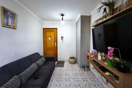 Sala de Estar de apartamento à venda com 3 quartos, 64m² em Jardim Aurelia, Campinas