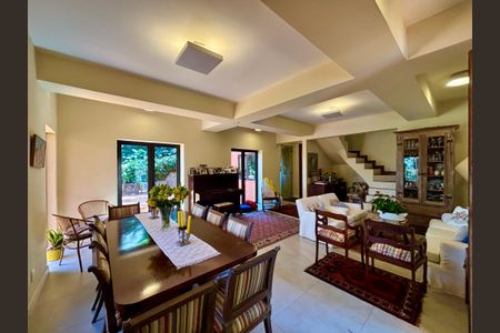 Sala 1 de casa à venda com 4 quartos, 246m² em Lagoa, Rio de Janeiro