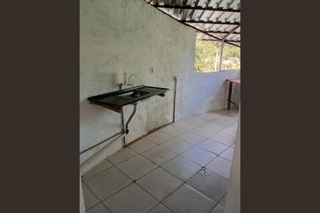 Cozinha de casa para alugar com 1 quarto, 50m² em Vila Palmeiras, Nova Iguaçu