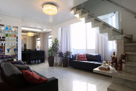 Sala de apartamento para alugar com 4 quartos, 260m² em Barro Preto, Belo Horizonte