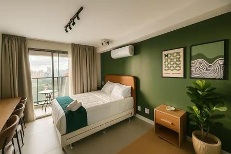 Studio de kitnet/studio à venda com 1 quarto, 26m² em Santo Amaro, São Paulo