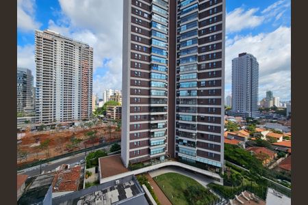 Vista da Varanda de kitnet/studio à venda com 1 quarto, 28m² em Jardim das Acacias, São Paulo