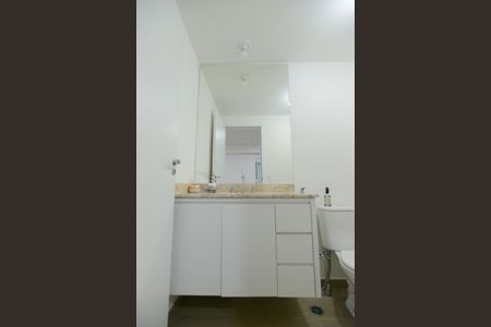 Banheiro Social de kitnet/studio para alugar com 1 quarto, 43m² em Jardim Sumare, Ribeirão Preto