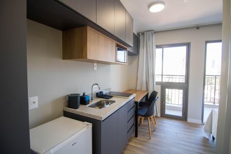 Studio de kitnet/studio para alugar com 1 quarto, 25m² em Santo Amaro, São Paulo