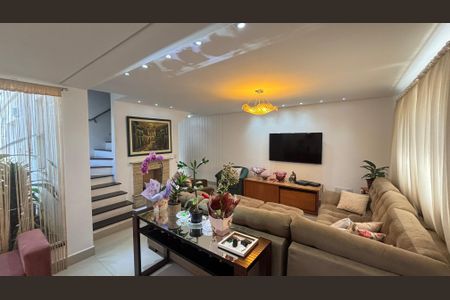 Sala de casa à venda com 4 quartos, 160m² em Jardim, Santo André