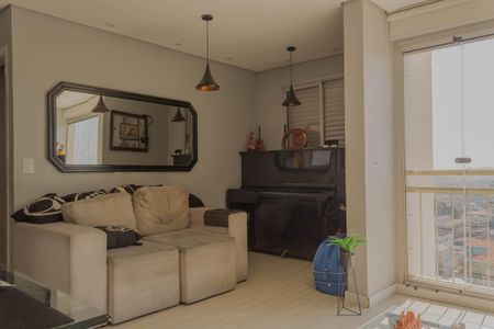 Sala de apartamento para alugar com 2 quartos, 58m² em Paulicéia, São Bernardo do Campo