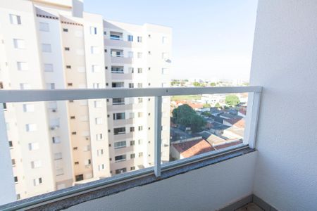 Varanda da Sala de apartamento para alugar com 2 quartos, 58m² em Jardim Brasília, Uberlândia