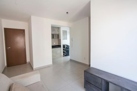 Sala de apartamento para alugar com 2 quartos, 58m² em Jardim Brasília, Uberlândia