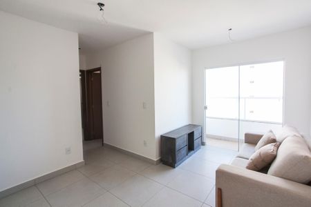Sala de apartamento para alugar com 2 quartos, 58m² em Jardim Brasília, Uberlândia