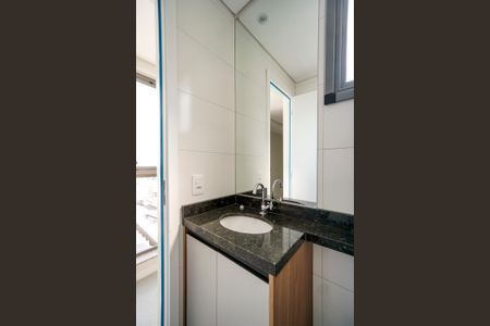 Banheiro de kitnet/studio para alugar com 1 quarto, 29m² em Tatuapé, São Paulo