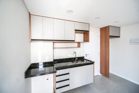 Cozinha de kitnet/studio para alugar com 1 quarto, 29m² em Tatuapé, São Paulo