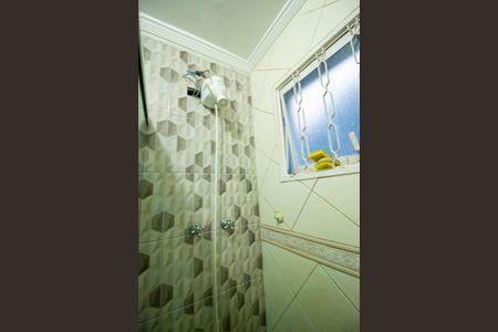 Banheiro de kitnet/studio para alugar com 1 quarto, 80m² em Jardim Botucatu, Sorocaba