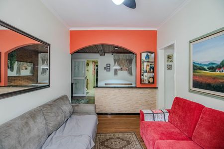 Sala de Estar de apartamento à venda com 3 quartos, 100m² em Passo D’areia, Porto Alegre