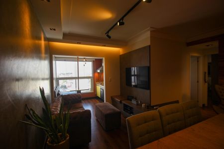 Sala de apartamento para alugar com 1 quarto, 72m² em Jardim Moncayo, Sorocaba