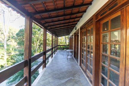 Varanda da Sala de casa de condomínio à venda com 4 quartos, 336m² em Itaipu, Niterói