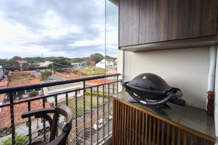Varanda gourmet de apartamento à venda com 3 quartos, 58m² em Jardim Paranapanema, Campinas