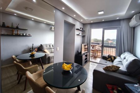 Sala de apartamento à venda com 3 quartos, 58m² em Jardim Paranapanema, Campinas