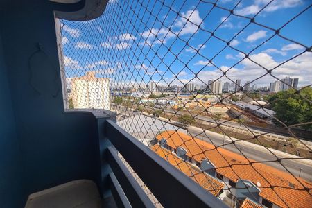 Varanda da Sala de apartamento para alugar com 2 quartos, 50m² em Jardim Ibitirama, São Paulo