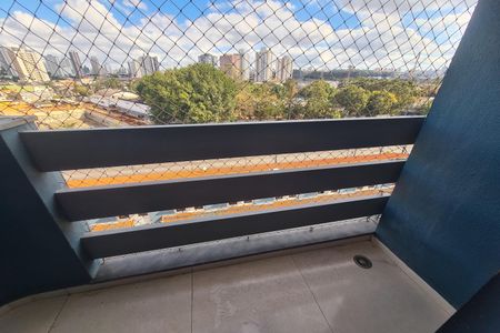 Varanda da Sala de apartamento para alugar com 2 quartos, 50m² em Jardim Ibitirama, São Paulo