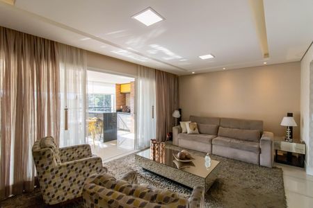 Sala de apartamento à venda com 4 quartos, 137m² em Vila Rosalia, Guarulhos