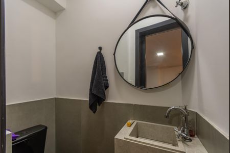 Lavabo de casa de condomínio à venda com 2 quartos, 72m² em Castelo, Belo Horizonte