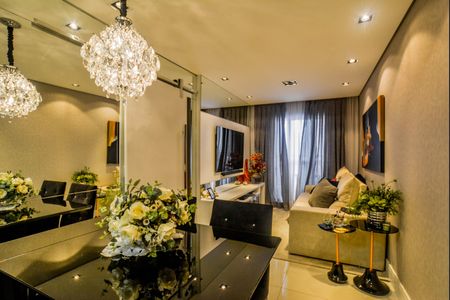 Sala de apartamento para alugar com 2 quartos, 50m² em Vila Leopoldina, Santo André