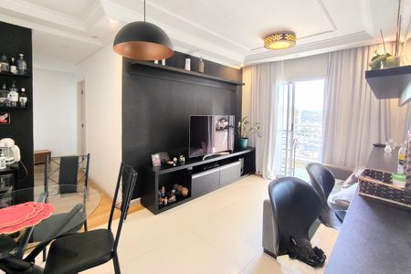 Sala de apartamento à venda com 2 quartos, 69m² em Vila das Hortências, Jundiaí