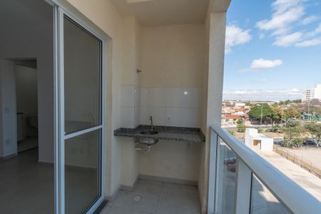 Varanda Sala de apartamento para alugar com 2 quartos, 59m² em Jardim Novo Angulo, Hortolândia