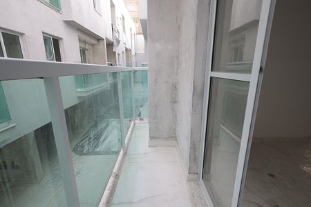 Varanda da Sala de casa de condomínio à venda com 3 quartos, 117m² em Vila Metalúrgica, Santo André