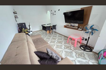 Sala de apartamento para alugar com 3 quartos, 120m² em Macuco, Santos