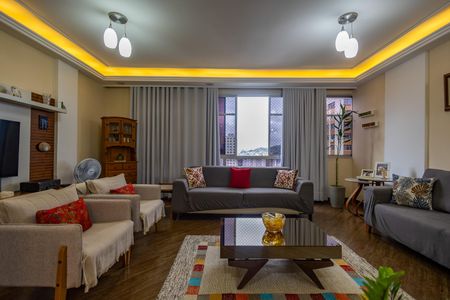 Sala de apartamento à venda com 3 quartos, 150m² em Tijuca, Rio de Janeiro