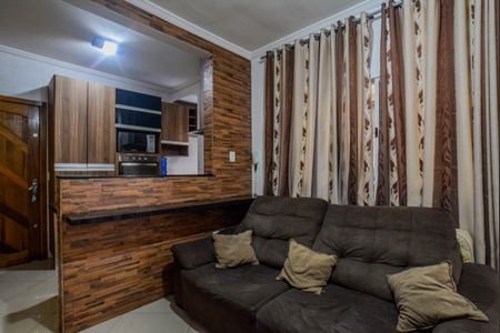 Sala de apartamento à venda com 2 quartos, 48m² em Cidade São Jorge, Santo André